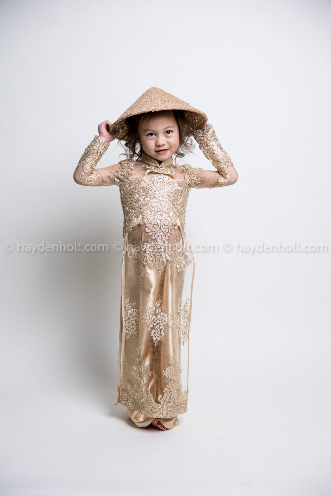 Cynthia Bui Ao Dai for Kids